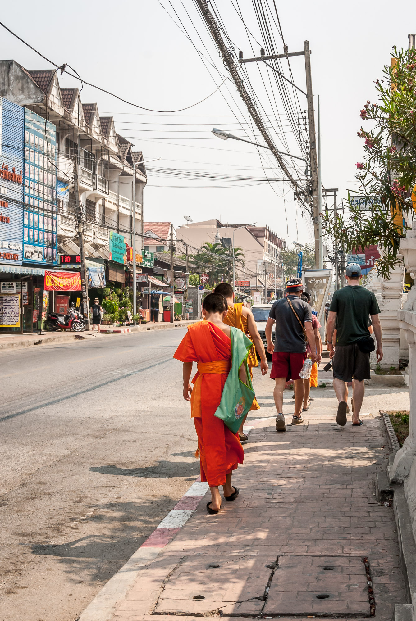 monk in Chiang Mai