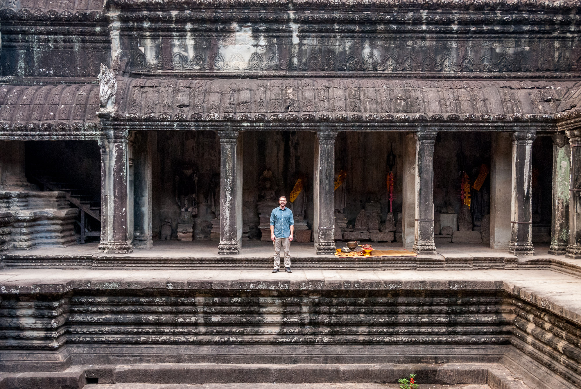 Dan inside Angkor Wat