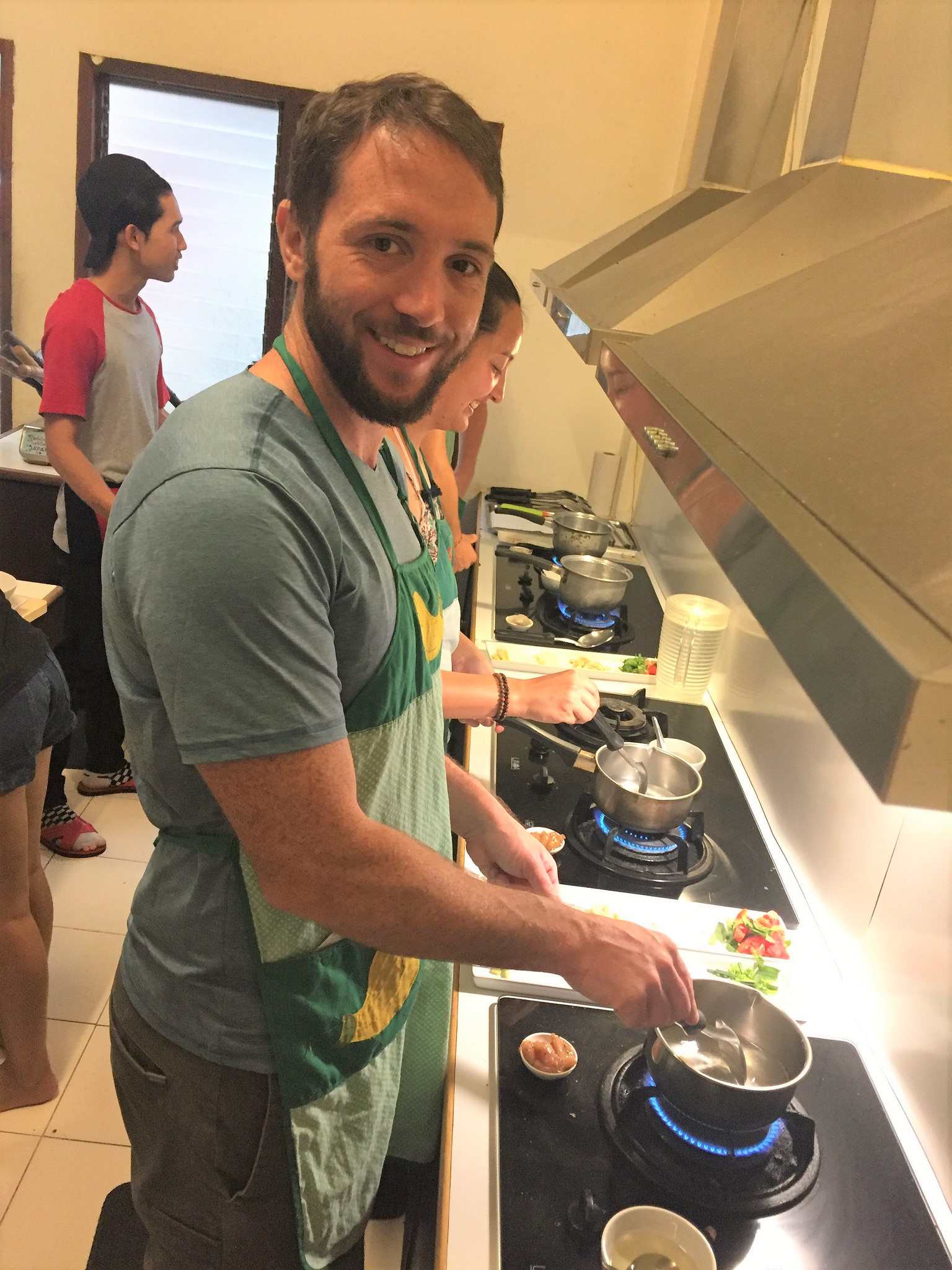 Dan cooking class