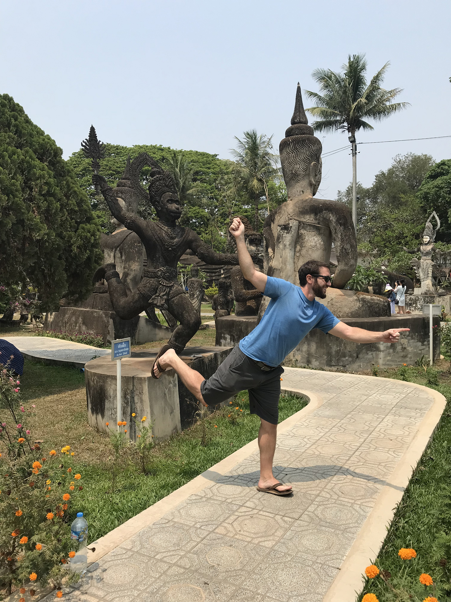 Dan at Buddha Park