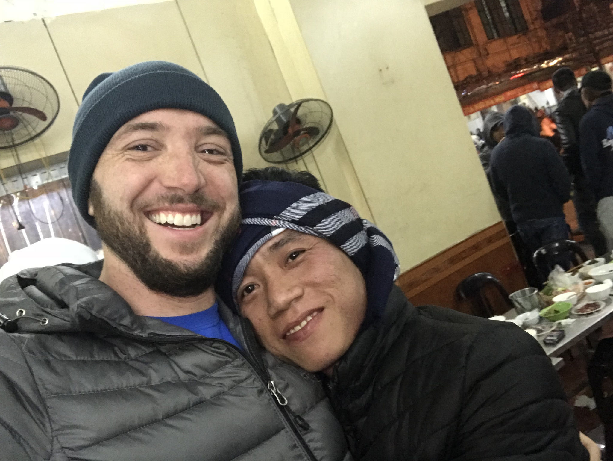 dan and friend
