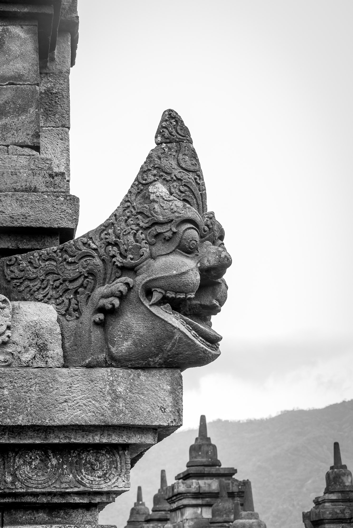 Borobudur water spout