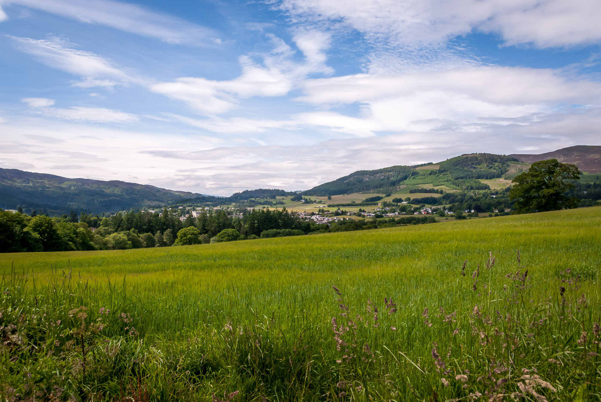 Pitlochry landscape