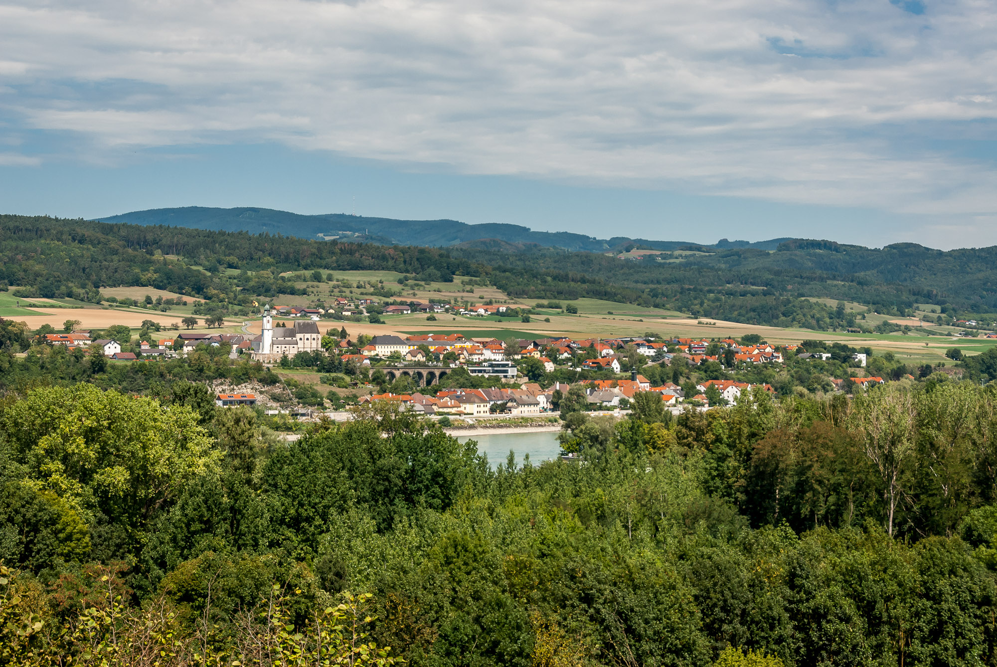 View from Melk Abbey