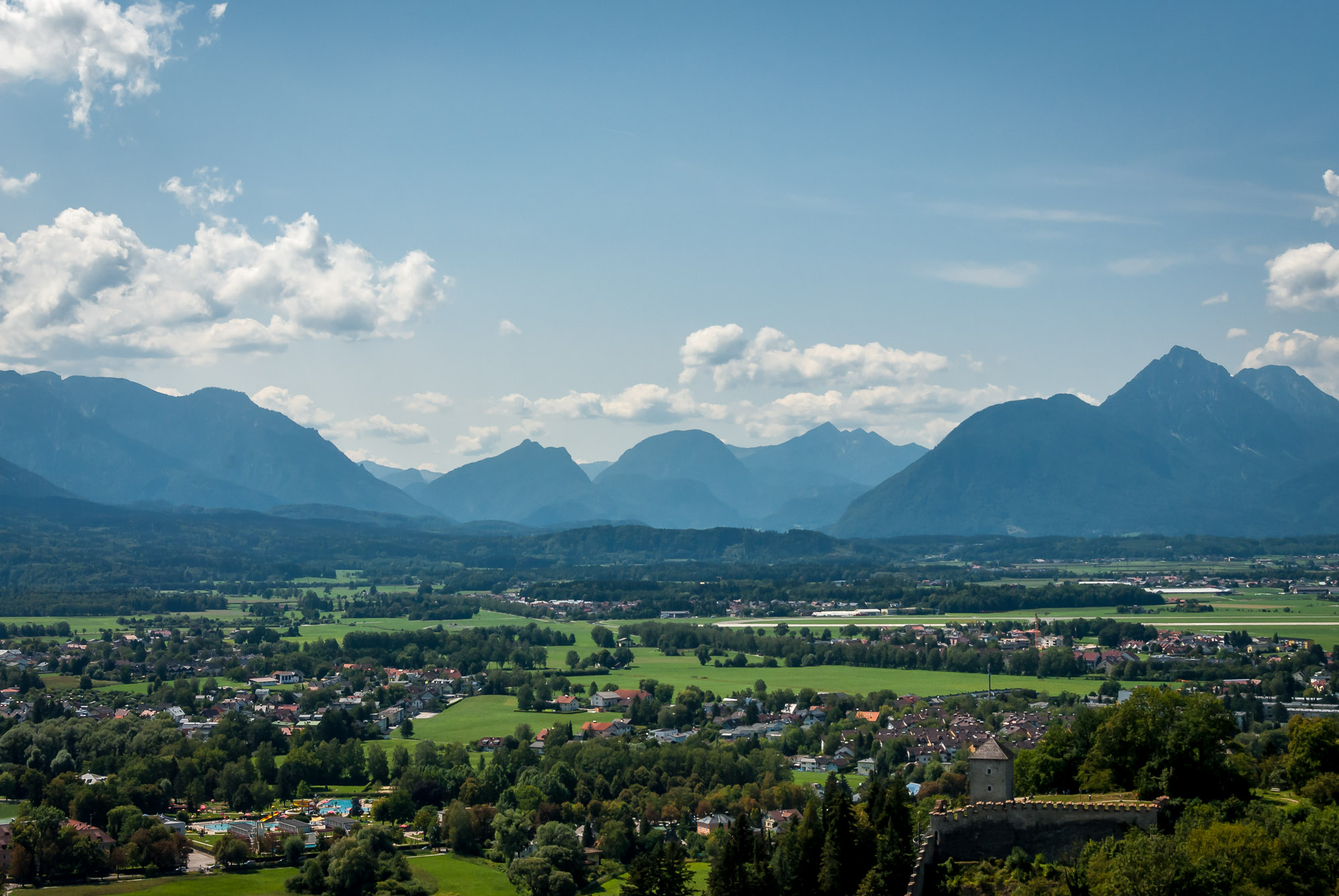 mountain view from Salzburg