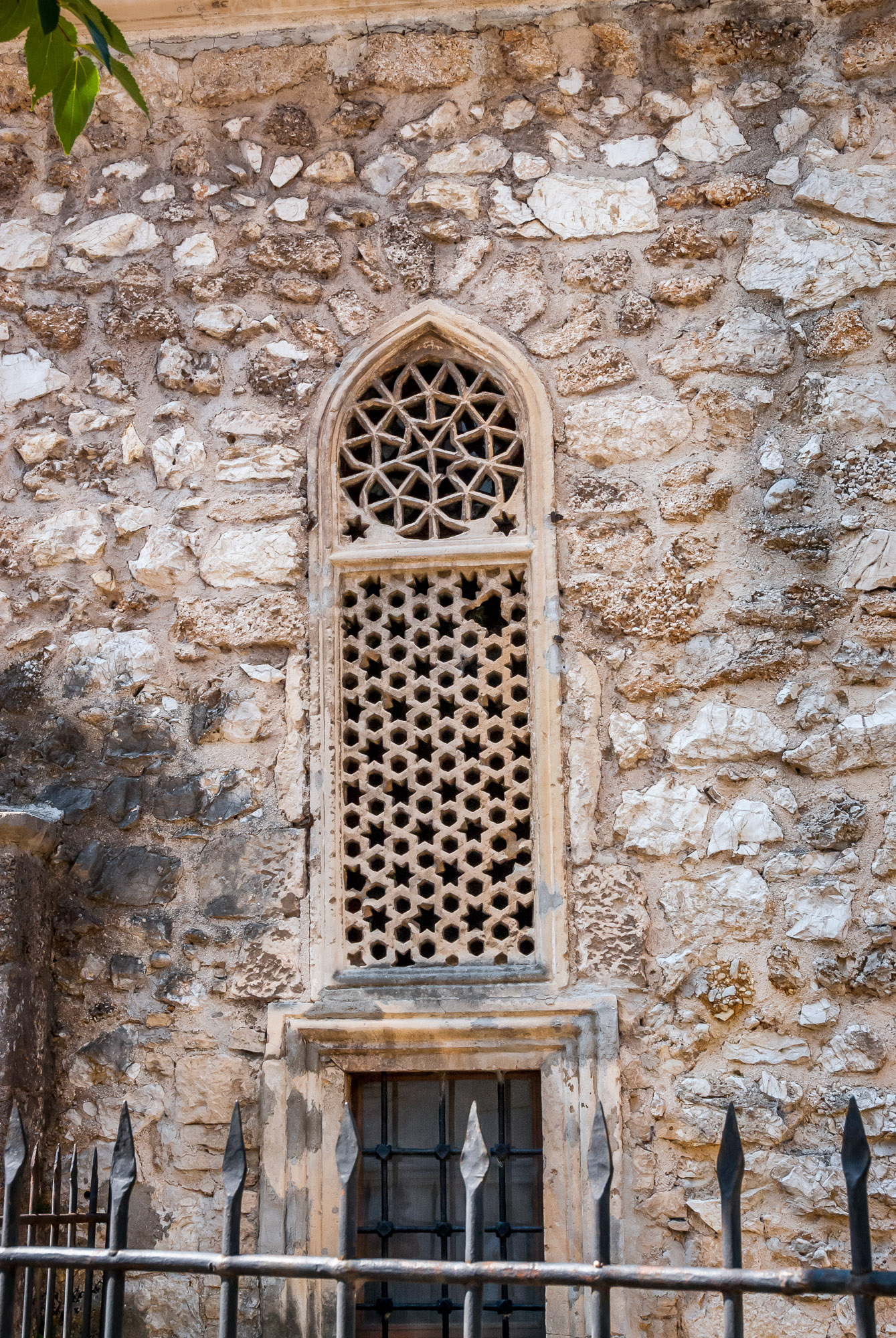 Mostar mosque window
