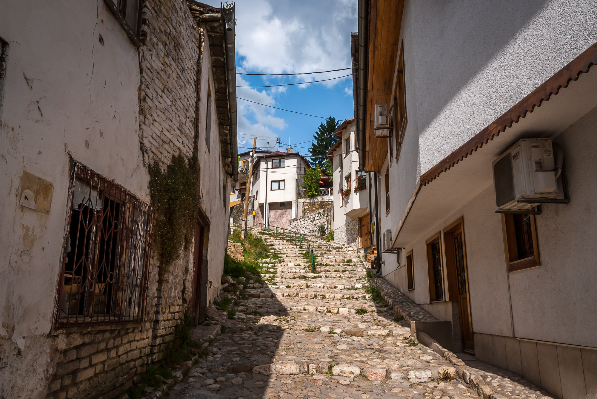 Stone street in Sarajevo