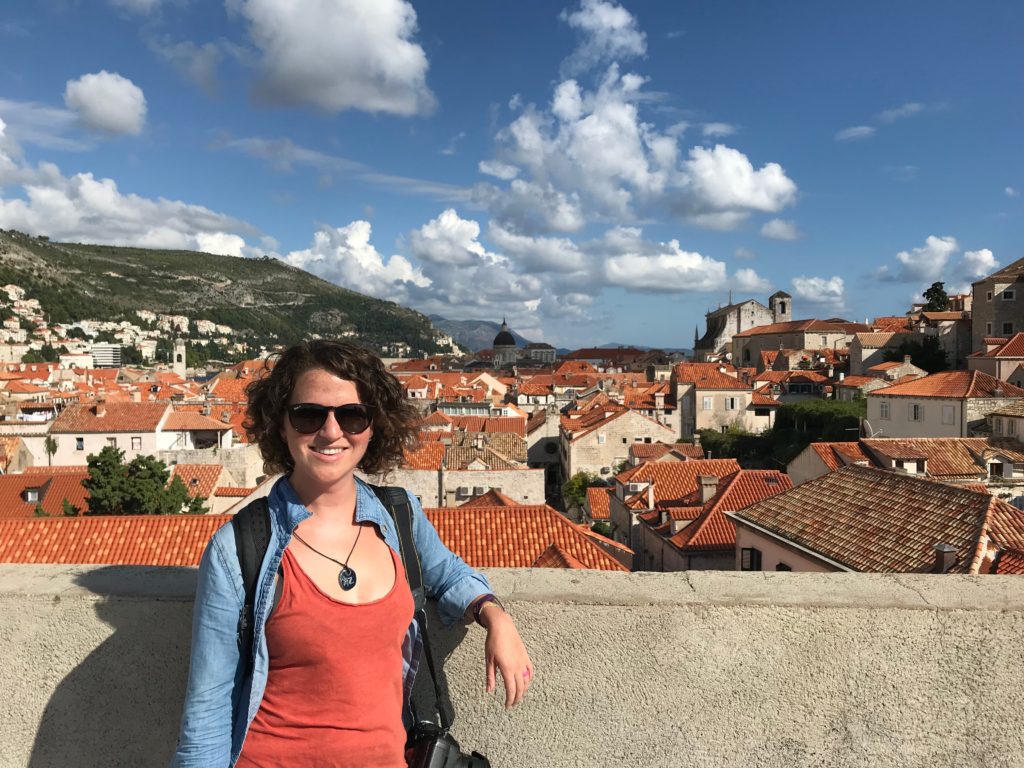 Heather in old Dubrovnik