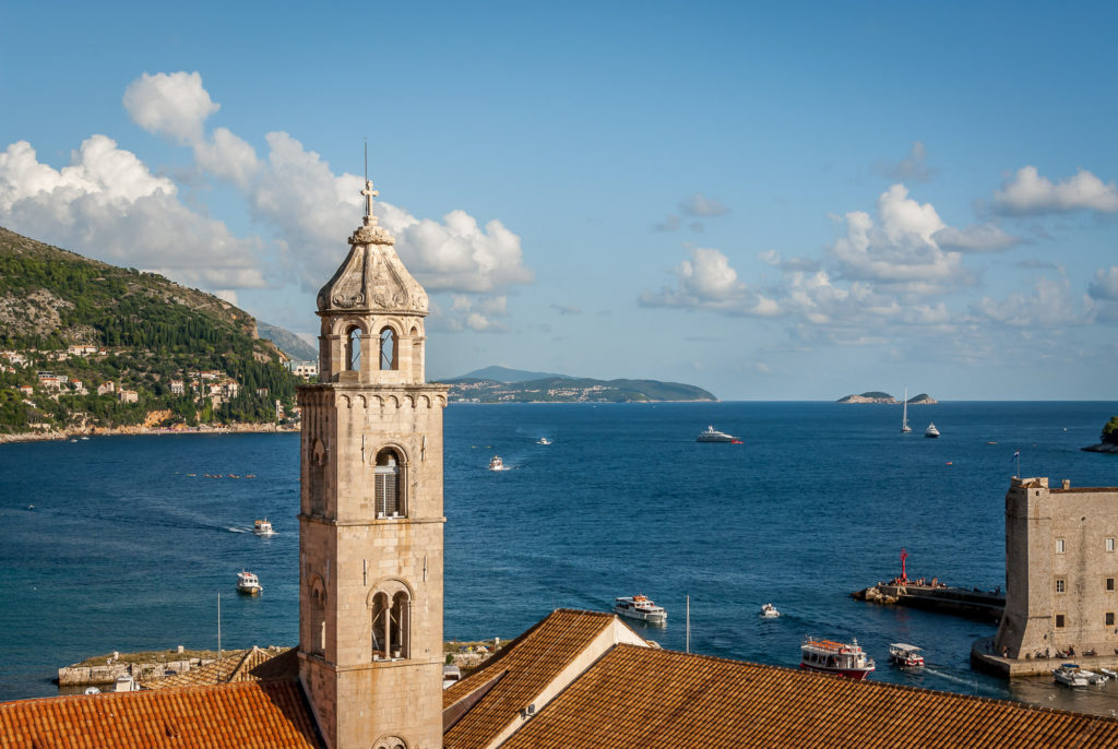 Dubrovnik church tower