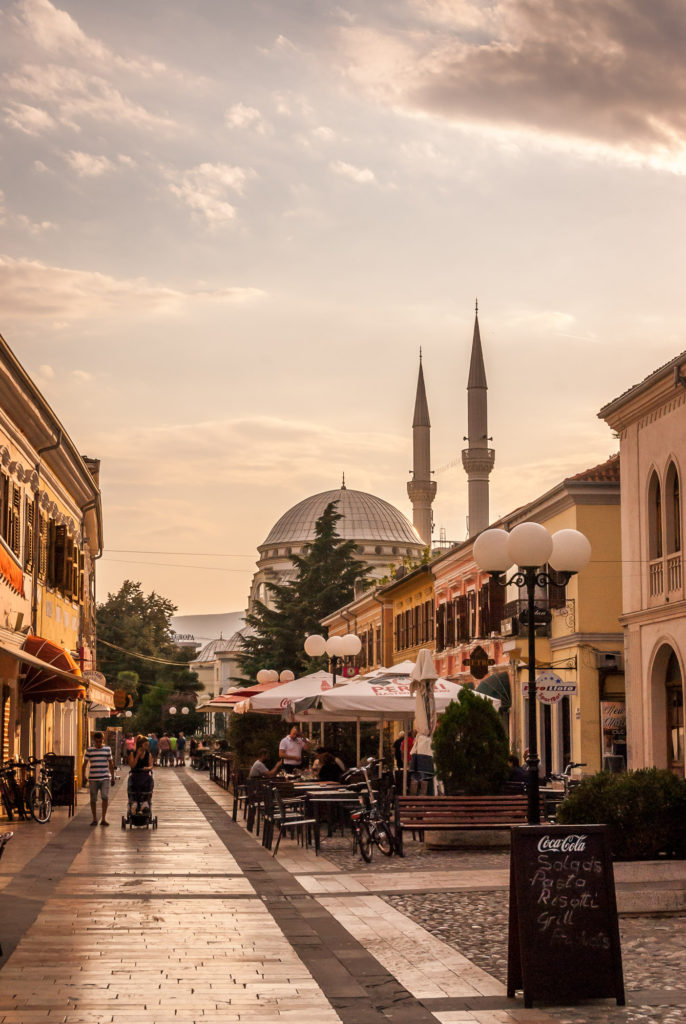 Mosque view in Shkoder