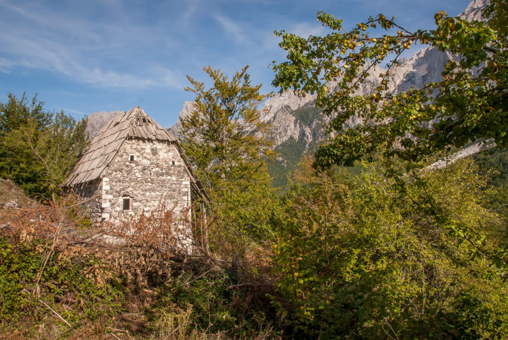 abandoned farmhouse Albania