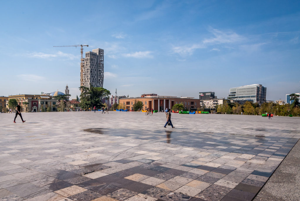 Skanderbeg square, Tirana