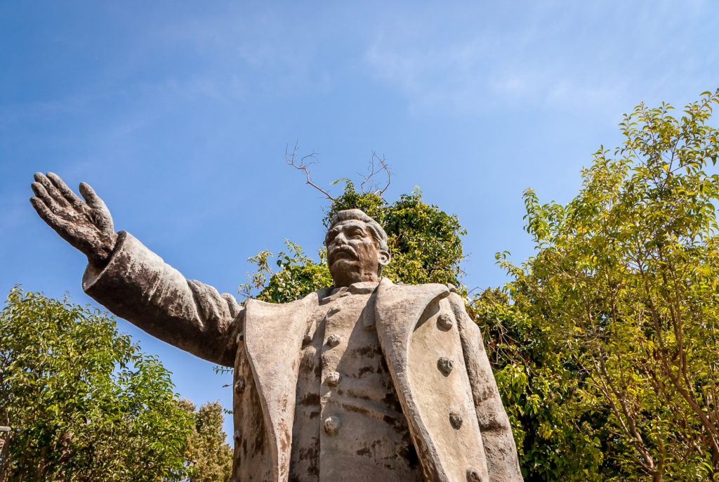 Stalin statue Tirana