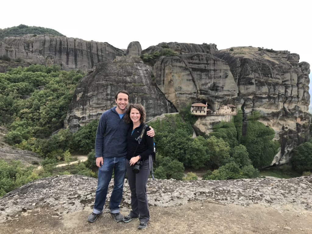 Dan & Heather at Meteora
